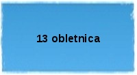 13 obletnica