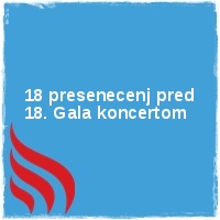 Arhiv leto 2012 Â· 18 presenecenj pred 18. Gala koncertom